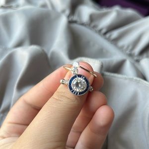 2 sterling silver rings